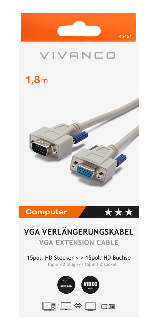 SVGA Verl., HD 15pol. St. – HD 15pol. Kuppl., 1,8 m (ASIN: B002Y8VGB8)
