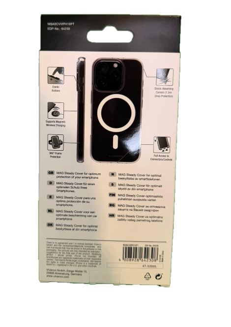 MAG STEADY Cover für iPhone 16 pro