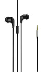 Stereo Headset mit Flachkabel , schwarz
