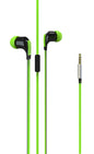 Stereo Headset mit Flachkabel , grün