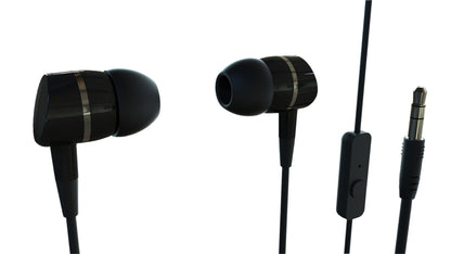 In Ear Kopfhörer mit Headset Funktion , schwarz