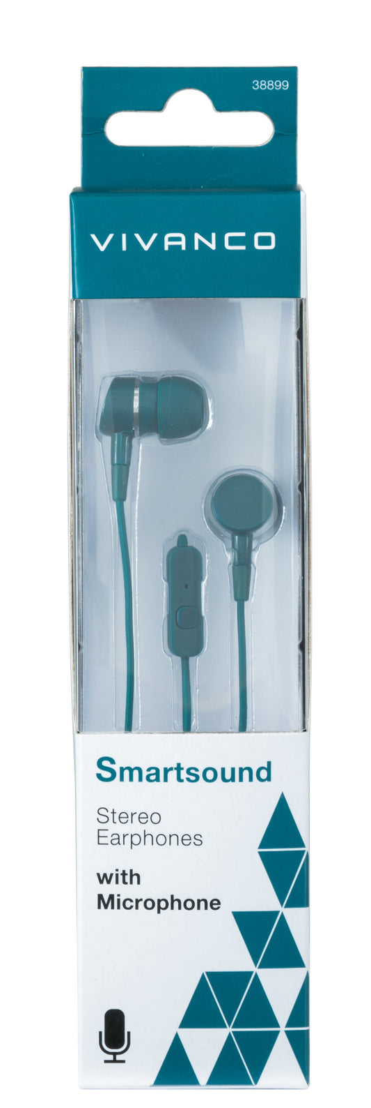 In Ear Kopfhörer mit Headset Funktion , petrol