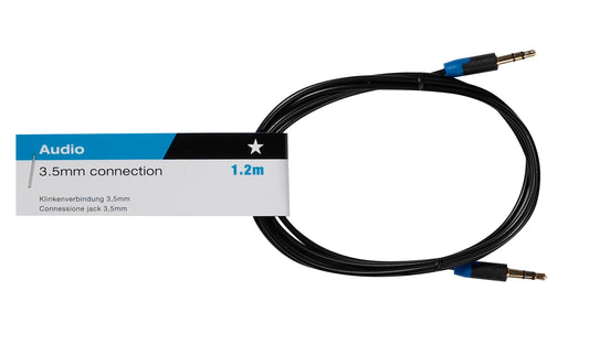 Audiokabel, 3.5mm Klinke, 1.2m