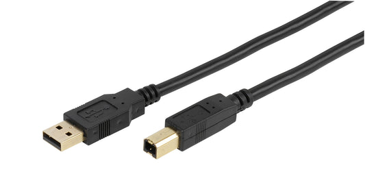 USB 2.0 zert.Kabel, St.A-St.B