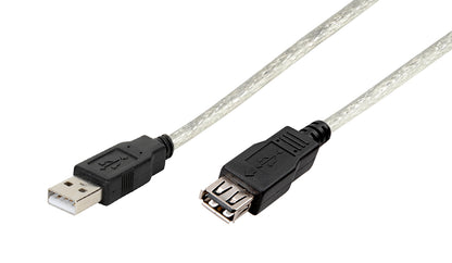 USB 2.0 komp. Verlängerungskabel, AM-AF, 1,8 m