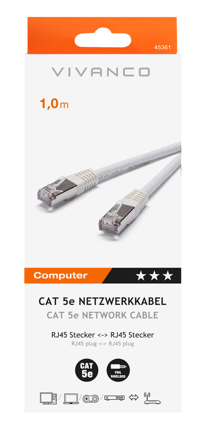 CAT5e Netzwerkkabel, 1:1, 2× RJ45, 1,0 m (ASIN: B09BFVT5BH)