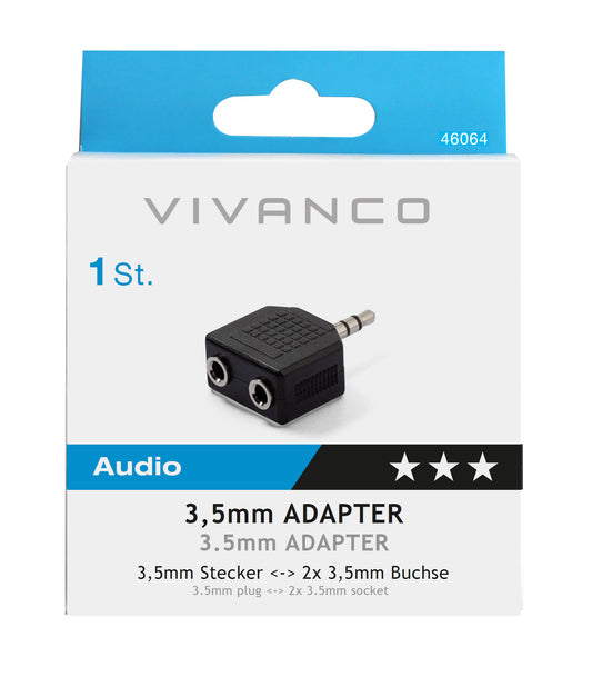 Audioadapter, kompakt