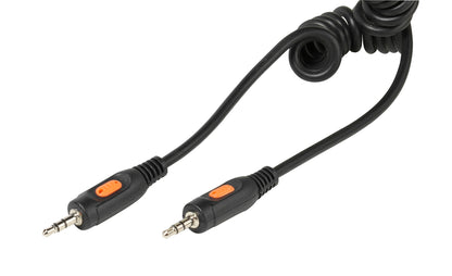 Audiokabel, Spiralkabel, 1 m (ASIN: B0837BF38X)