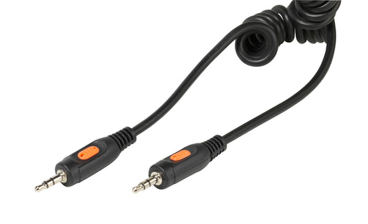 Audiokabel, Spiralkabel, 1 m