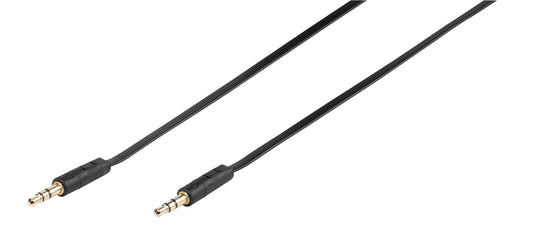 Audiokabel, flach, 0,3 m