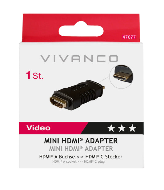 Videoadapter, kompakt