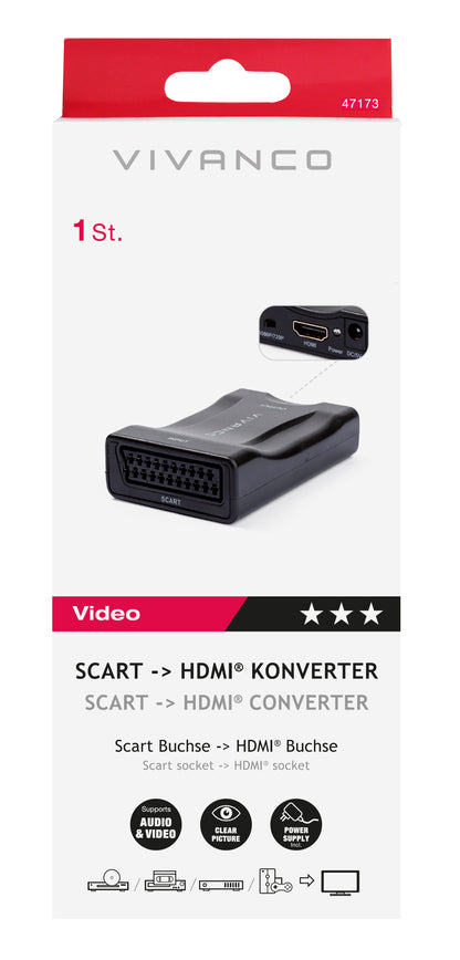 SCART–HDMI Konverter (ASIN: B08KY4JX57)