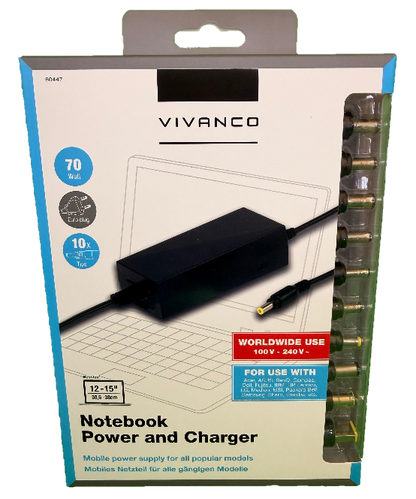 ACDC Notebook Netzteil 70W max.