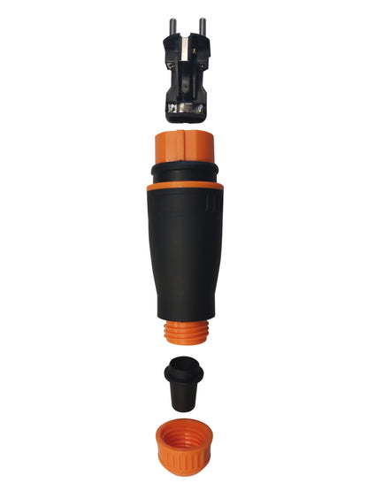 Schutzkontakt-Stecker und Kupplung, IP44
