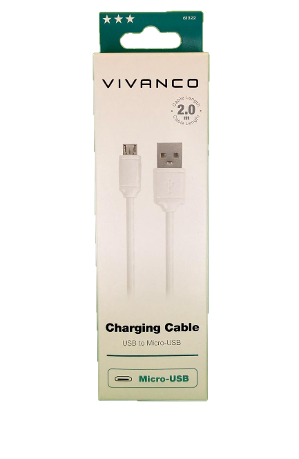 Micro USB Kabel, USB-A Stecker