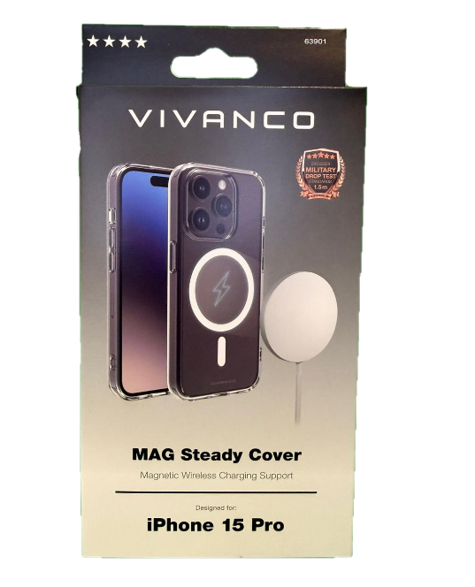MAG STEADY Cover für iPhone 15 pro (ASIN: B0CKBJ78VZ)