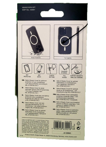 MAG STEADY Cover für iPhone 15 pro (ASIN: B0CKBJ78VZ)