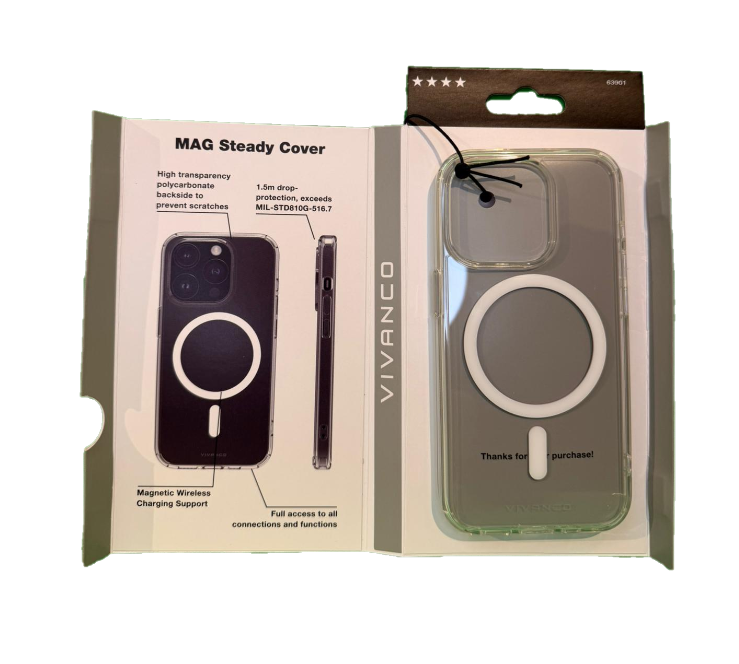 MAG STEADY Cover für iPhone 15 pro (ASIN: B0CKBJ78VZ)
